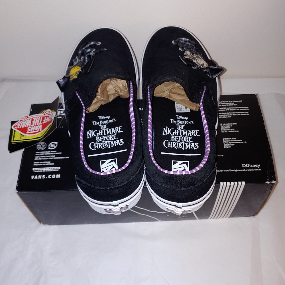Nightmare before christmas slip on vans - Picture 7 of 10
